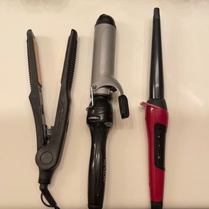 Hair heating styling tools
